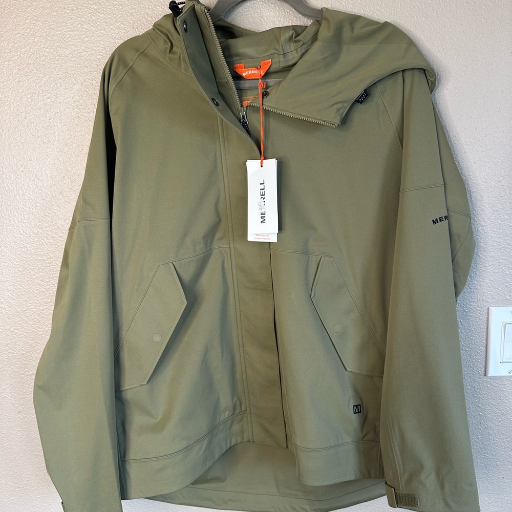 Merrell Women's Sage Green Raincoat